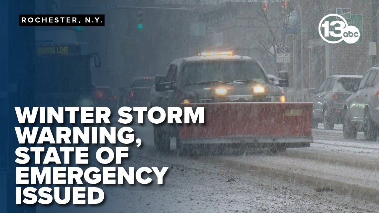 New York braces for winter storm and extreme cold, prompting state of emergency
