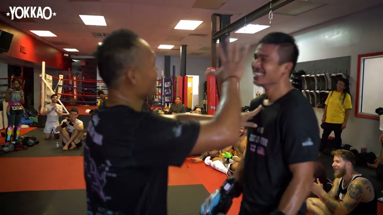 YOKKAO USA Tour - Sparring Session in New Jersey with Saenchai & Superlek