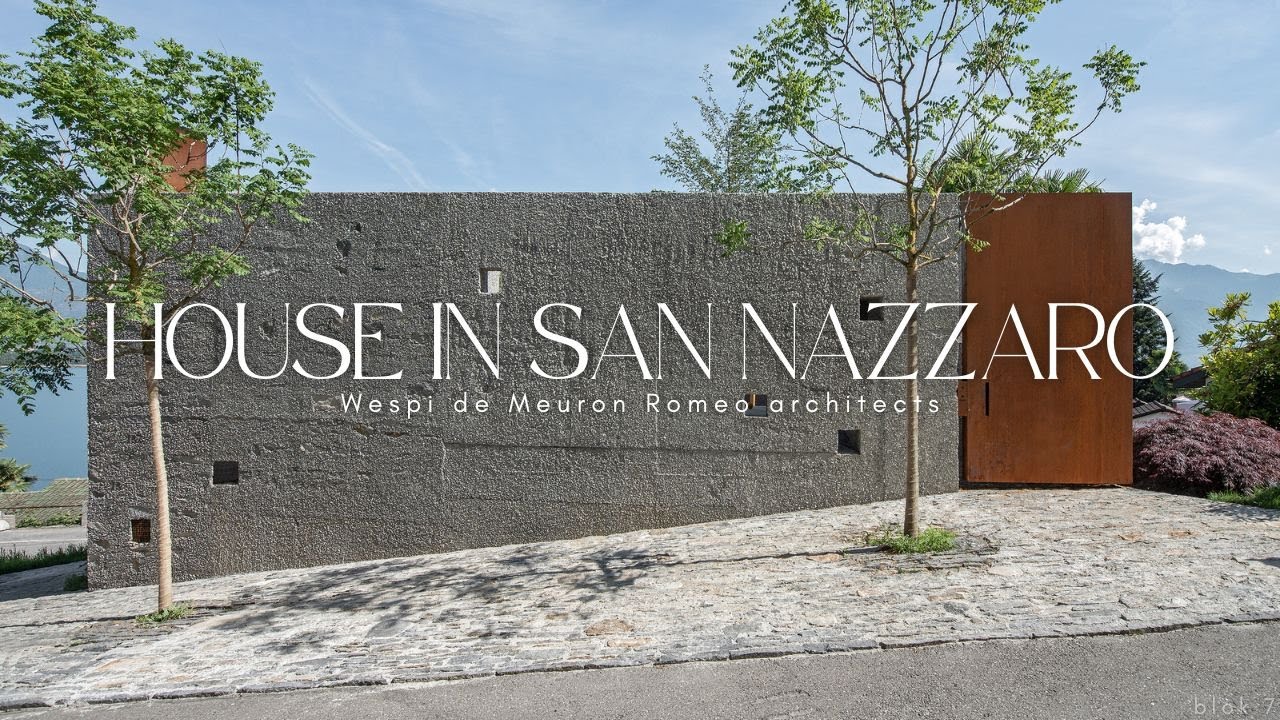 Archaic Rock Home: A Modern Masterpiece Carved into Swiss Mountains | House in San Nazzaro