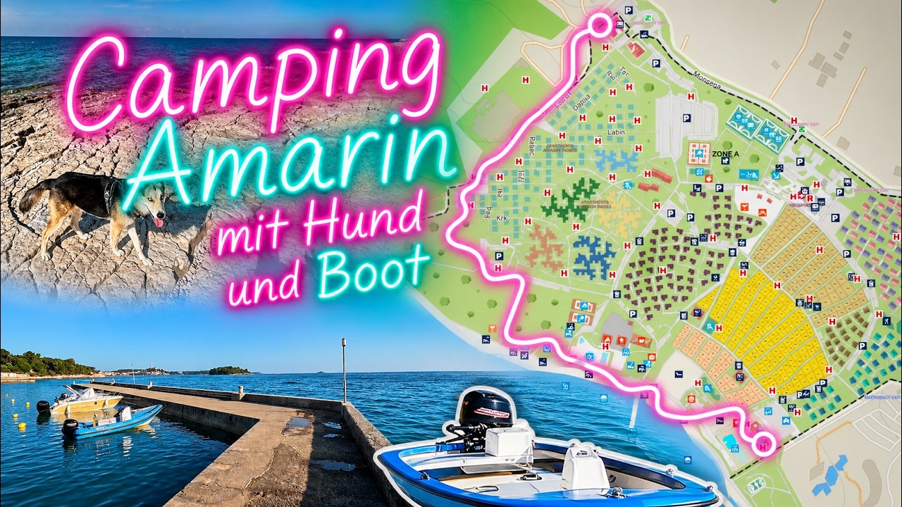 Campingplatz Amarin Rovinj - #camping mit Boot und Hund in Istrien, Kroatien