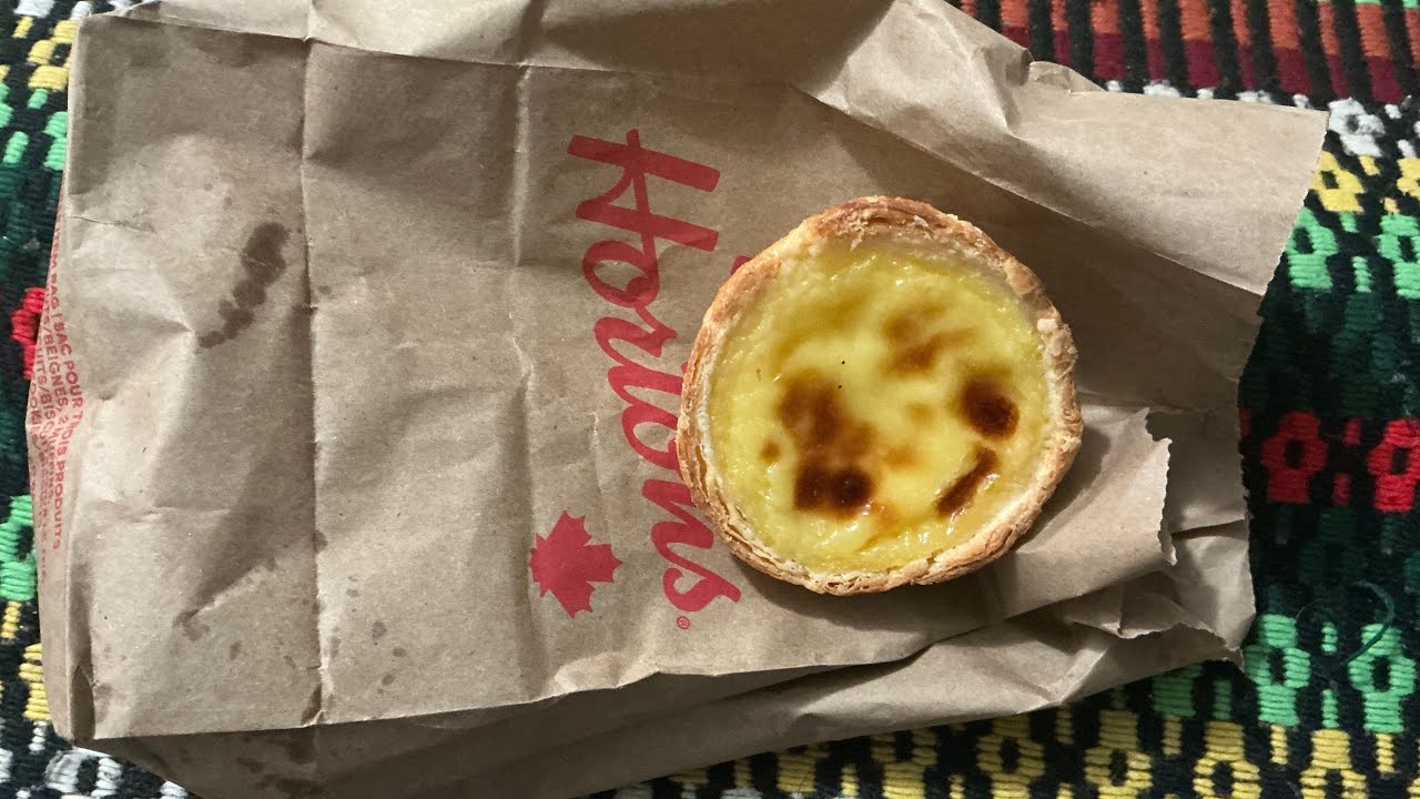 Tim Hortons custard tart review
