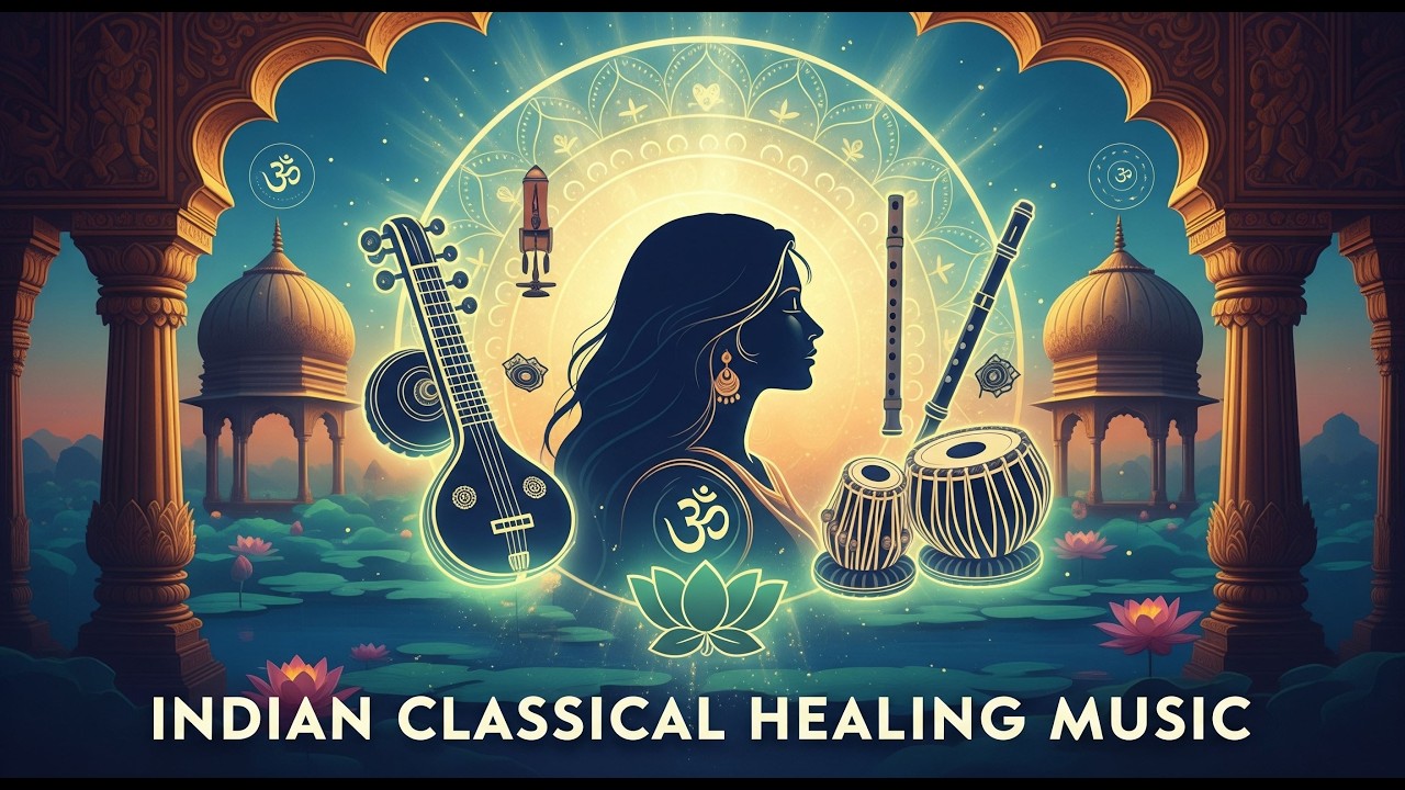 Veena, Flute & Tabla: Indian Classical Healing Music for Meditation, Mindfulness & Inner Peace