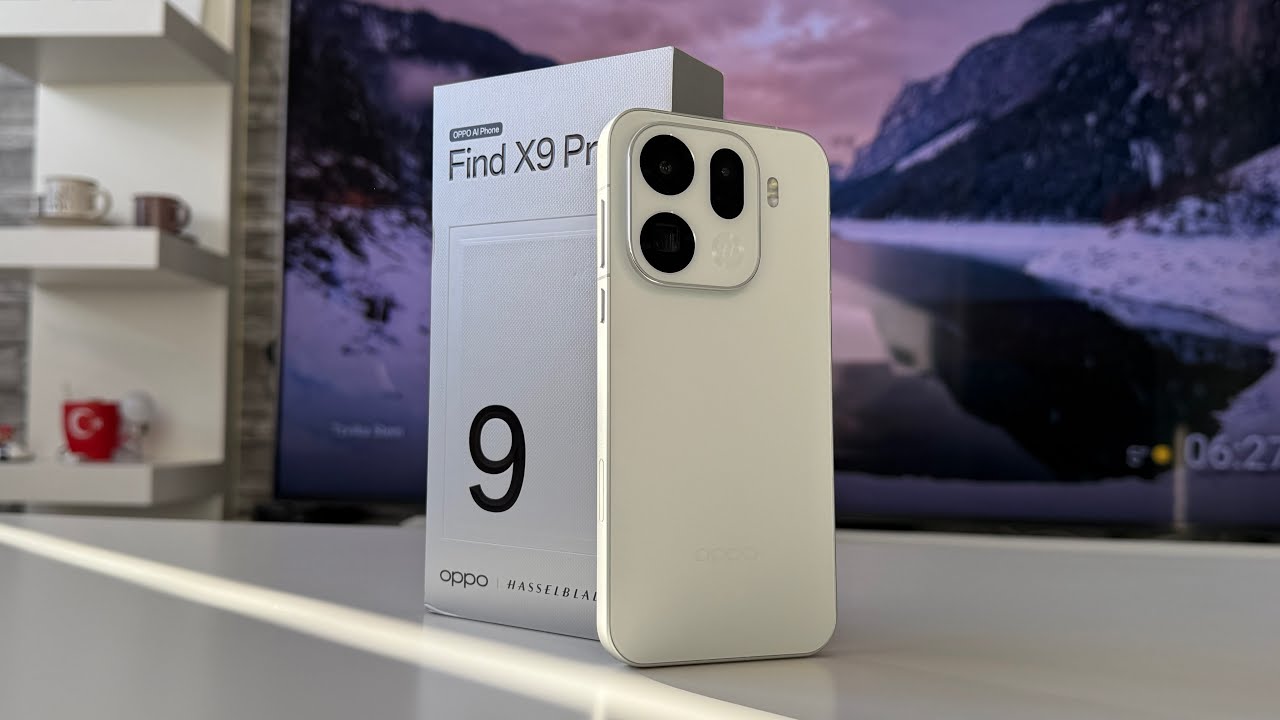 Распаковка OPPO Find X9 Pro: аккумулятор 7500 мАч, перископическая камера 200 МП и процессор Dime...