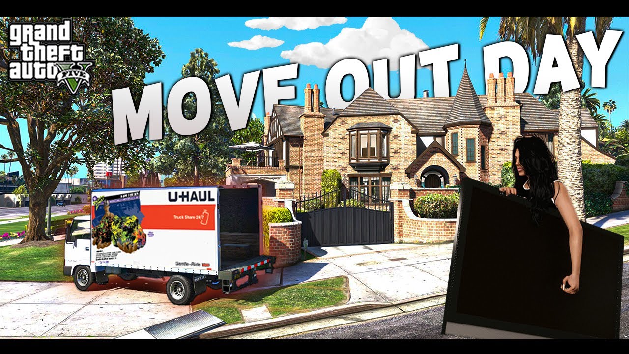 GTA5 RP HOOD MOM| MOVE OUT DAY| BLUE PRINT ROLEPLAY