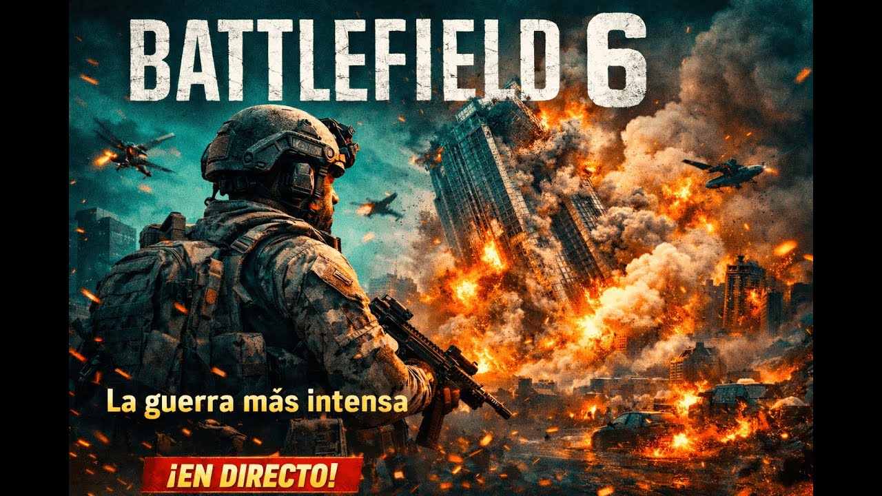 🔴 Battlefield 6 | La guerra más intensa en directo