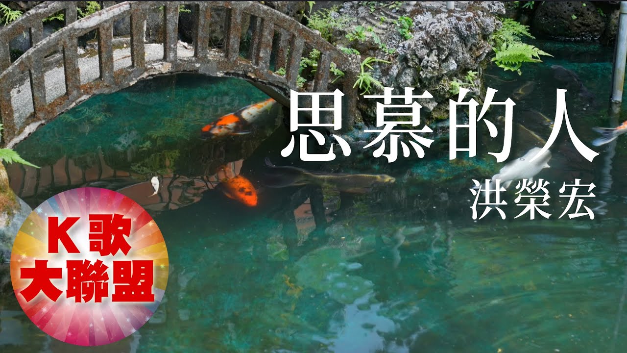 洪榮宏-思慕的人【KTV導唱字幕】