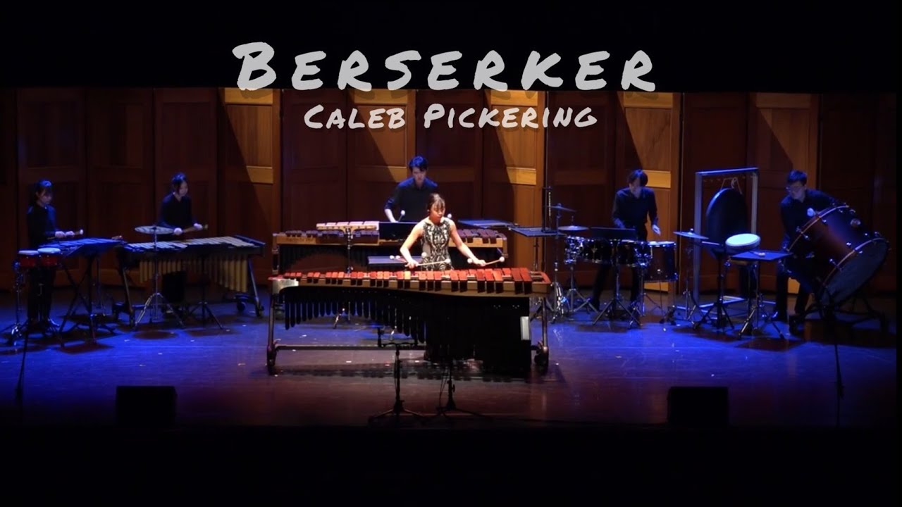 Berserker by Caleb Pickering_solo Marimba with Percussion Quintet_performed by Yi-Ling Cai