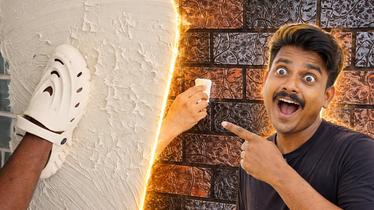 This Slipper Trick Changed My Wall 😱