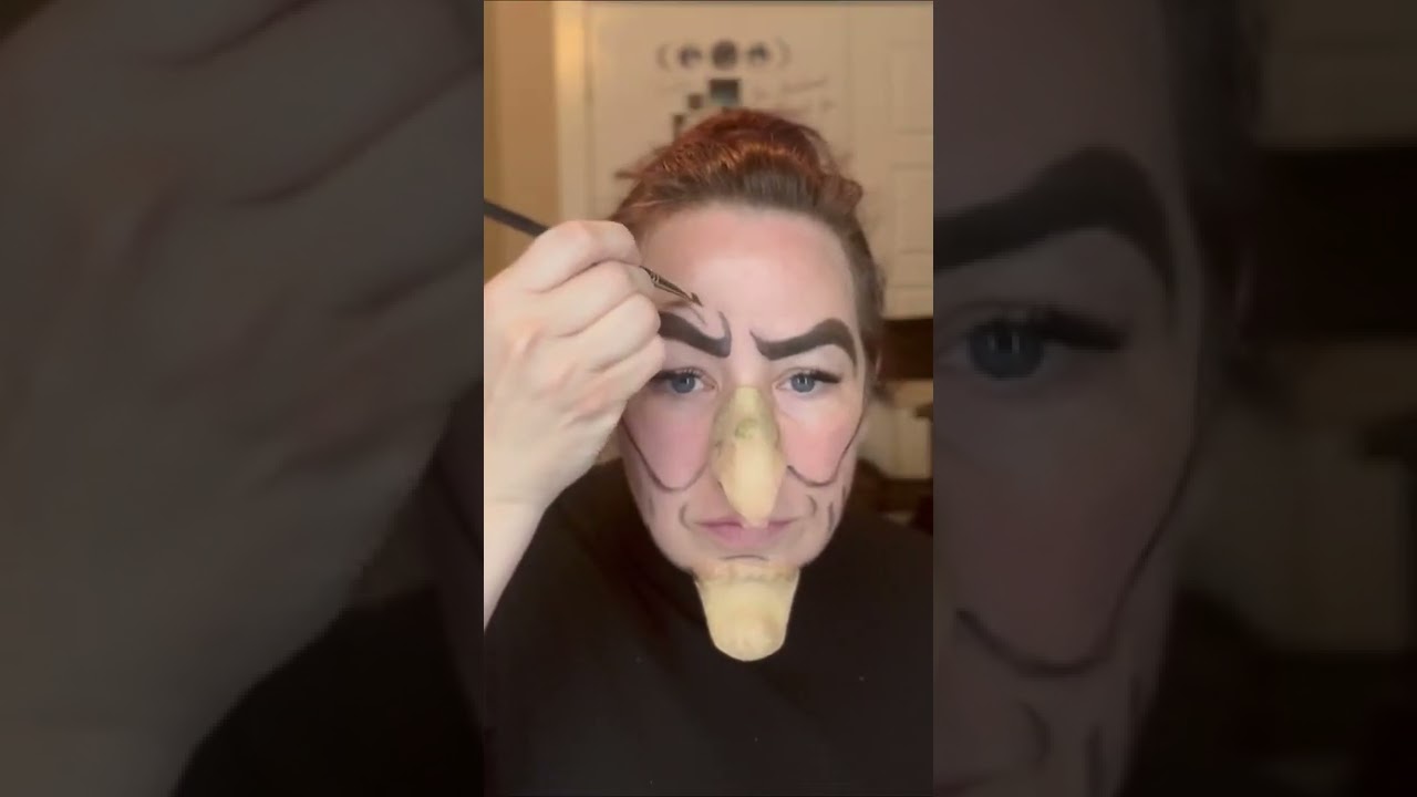 Hag Makeup Demo🍎 - Snow White Witch