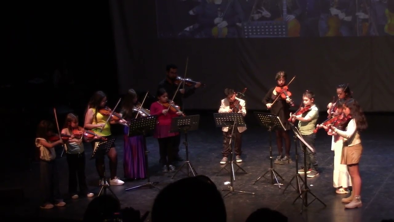 Violines grupal completo, segunda canción.