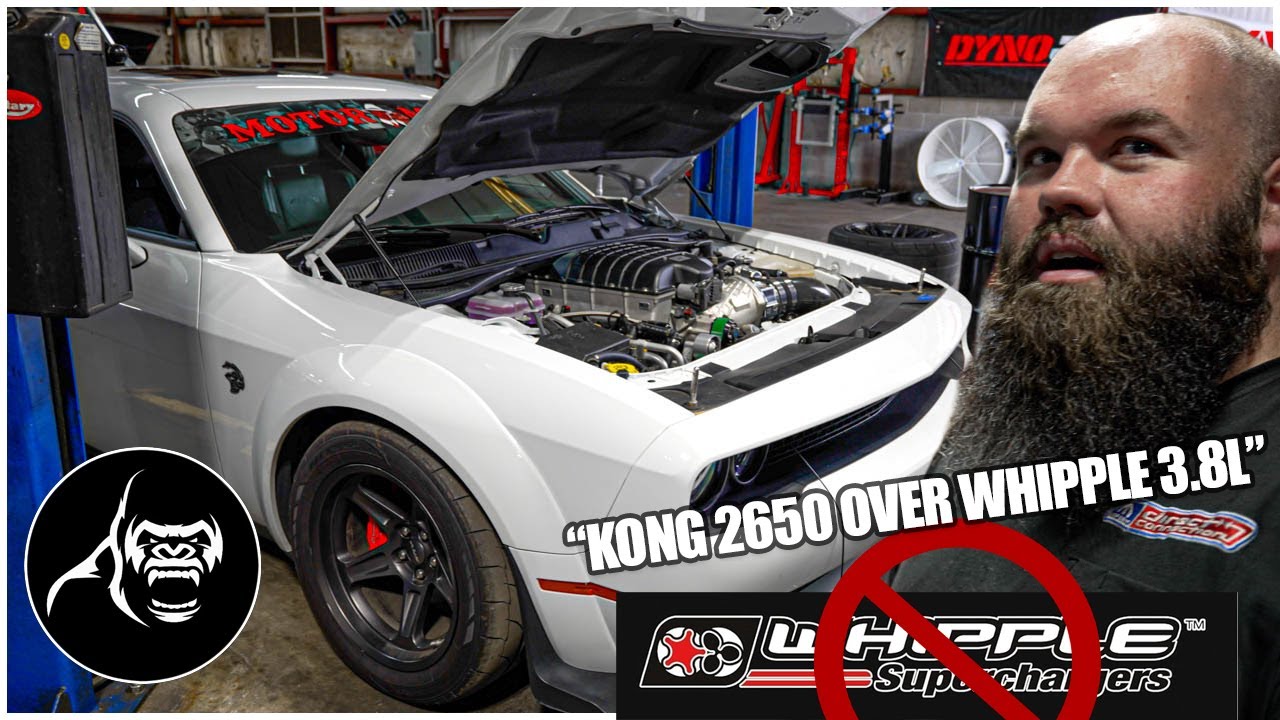 1200HP Challenger SUPER STOCK w/ KONG 2650 | 3.8L Whipple Supercharger's are F***ING DEAD!