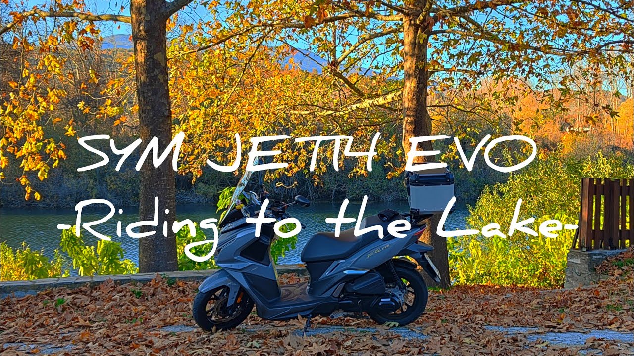 Riding to the lake POV | SYM JET14 EVO 200