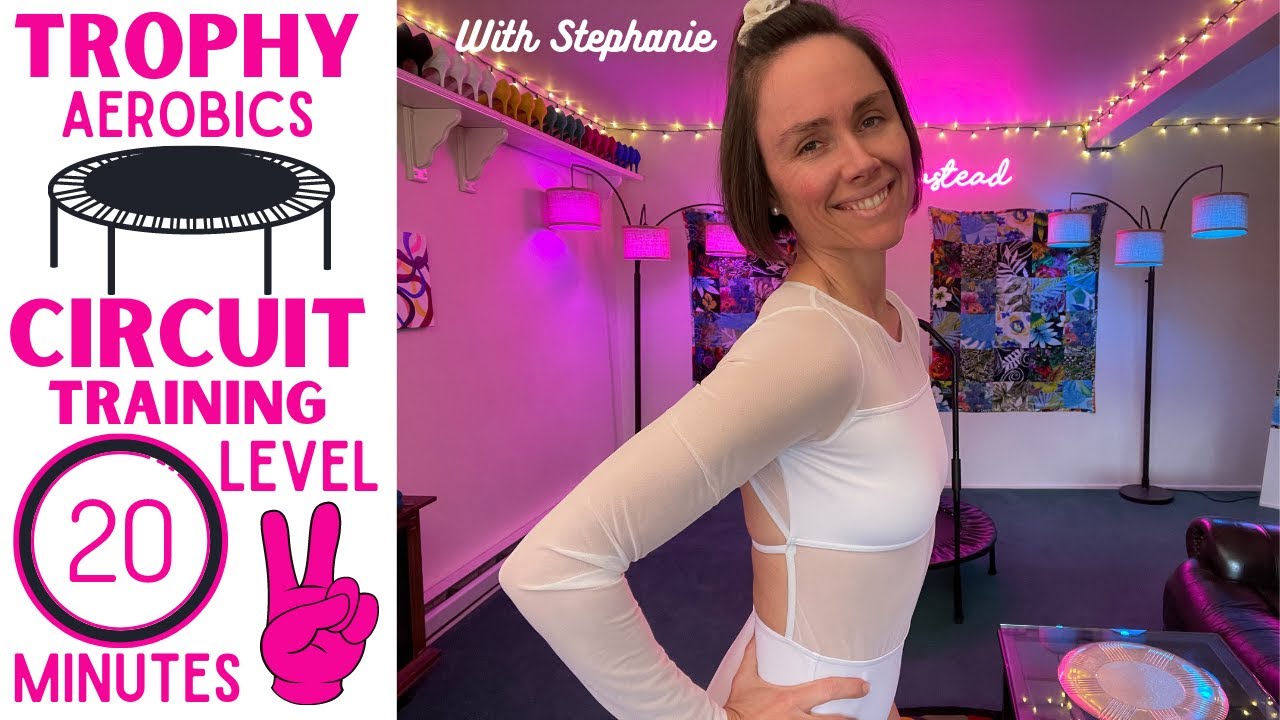 20 min | Level 2 | Circuit Training Trophy Aerobics | I Jump Instead on a Cellerciser®