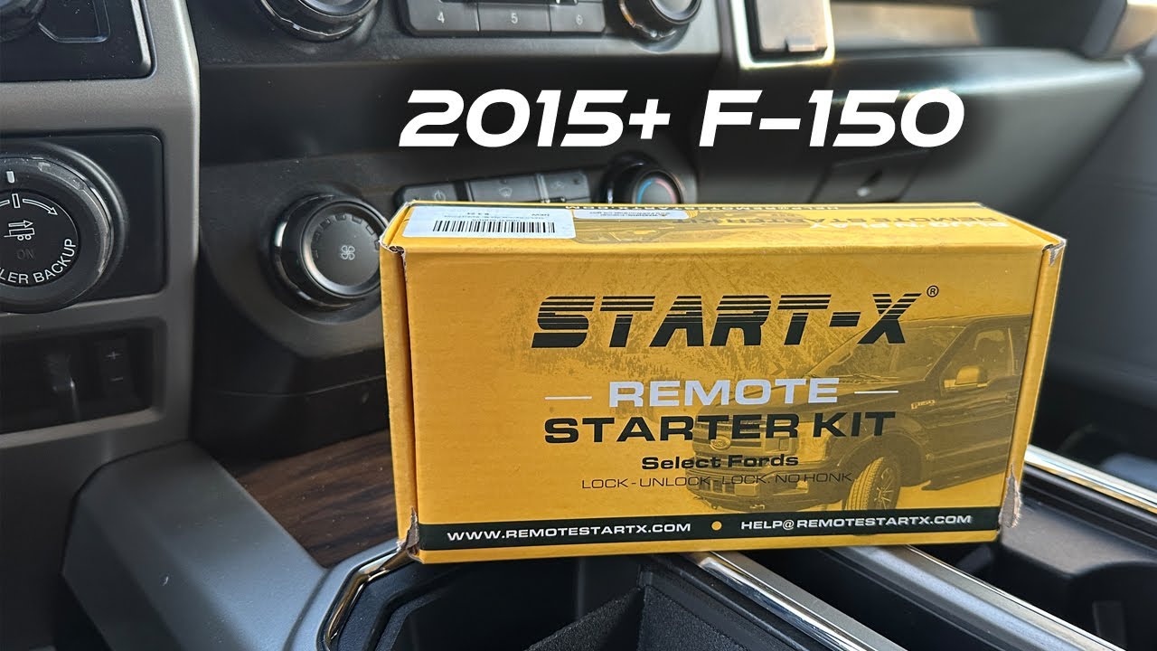 Как установить систему дистанционного запуска X-START на Ford F-150 2015+ года выпуска