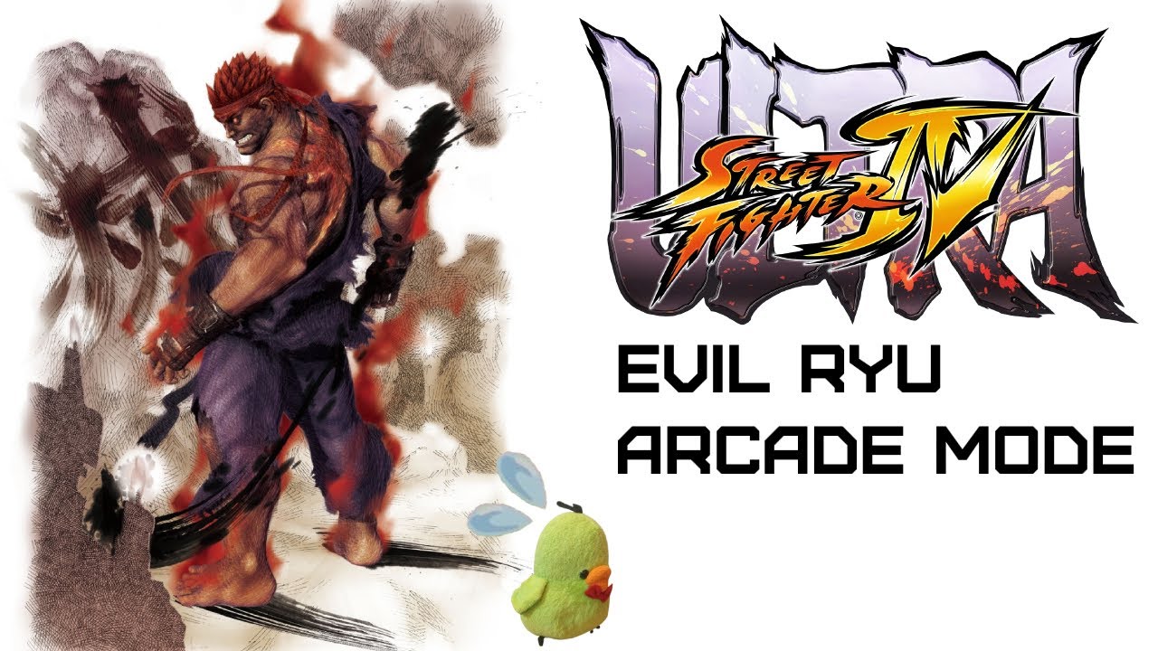 Evil Ryu [Arcade Mode + Extra Boss Oni] Ultra Street Fighter IV [38]