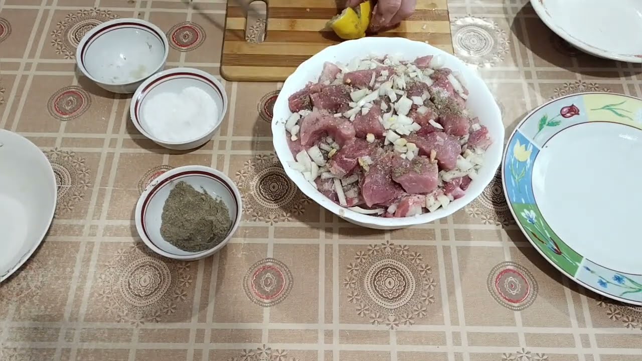 Shashlik. How to quickly and tasty cook shish kebab. 2023