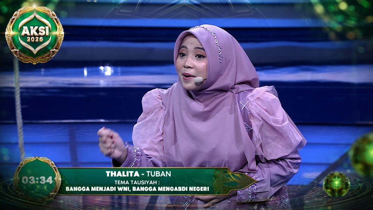 Sindir Trend “Pindah Negara Yuk”! Thalita – Tuban Ingatkan Islam Ajarkan Cinta Tanah Air | Aksi 2026