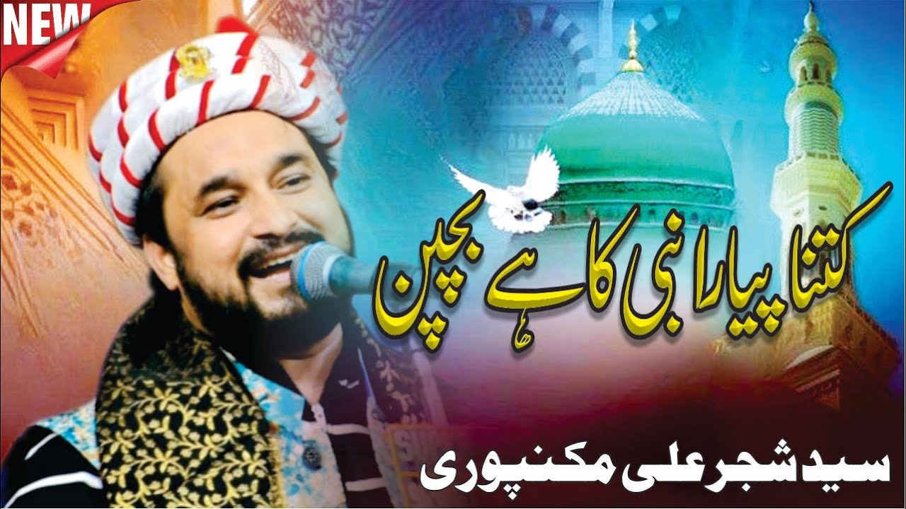 Kitna Pyara Nabi Ka Hai Bachpan | Naat Sharif | Syed Shajar Ali Makanpuri | Naat 2025 | Deeni Show