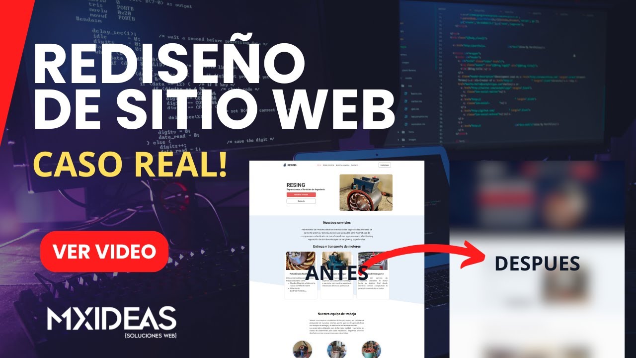 Antes y Después: Cómo Mejoramos el SEO y Diseño de Sitio Web de Cliente!!