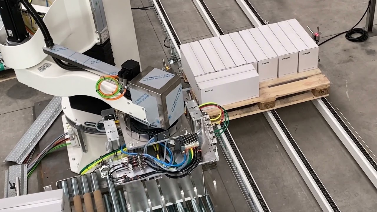 Pallettizzatore Winner 800 Scatole / Winner 800 Palletizer Boxes