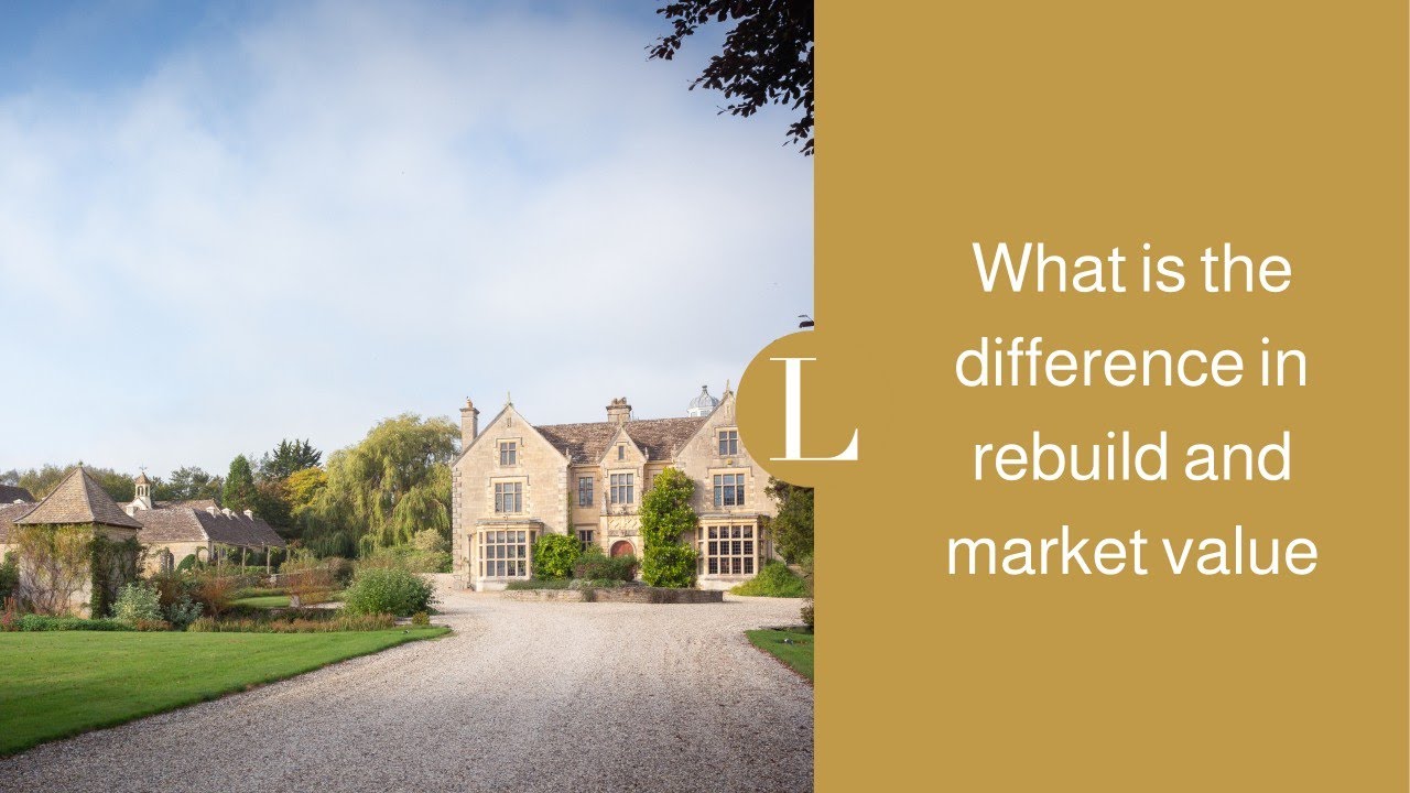 What is the difference in rebuild and market value