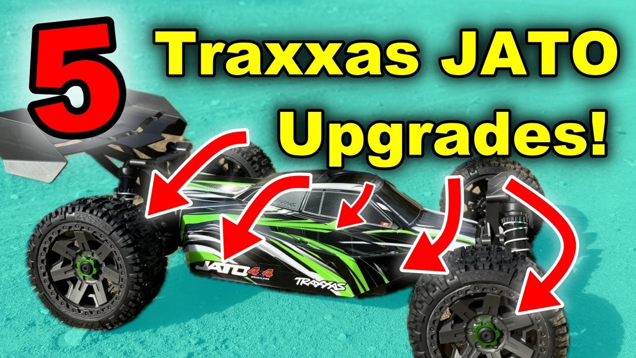 5 Essential Traxxas JATO 4x4 Upgrades!
