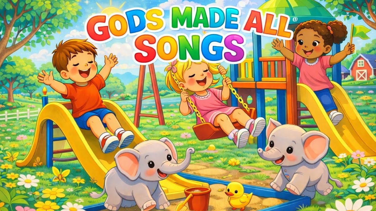 GOD’S MADE ALL THINGS |Christian Kids Songs channel