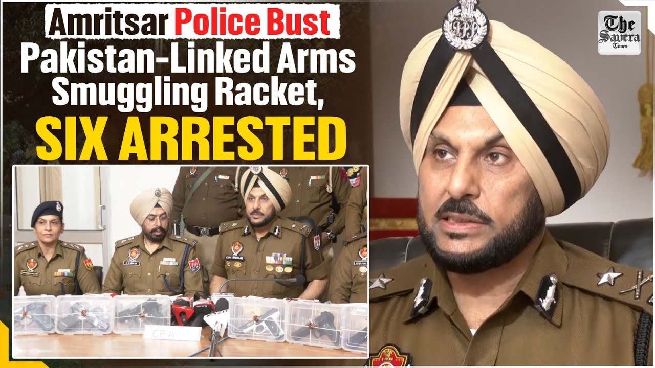 LIVE | Amritsar Police Bust Pakistan-Linked Arms Smuggling Racket, Six Arrested