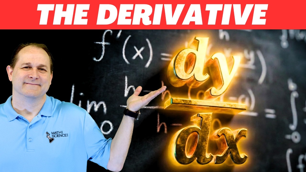 The Derivative - The Most Important Concept in Calculus