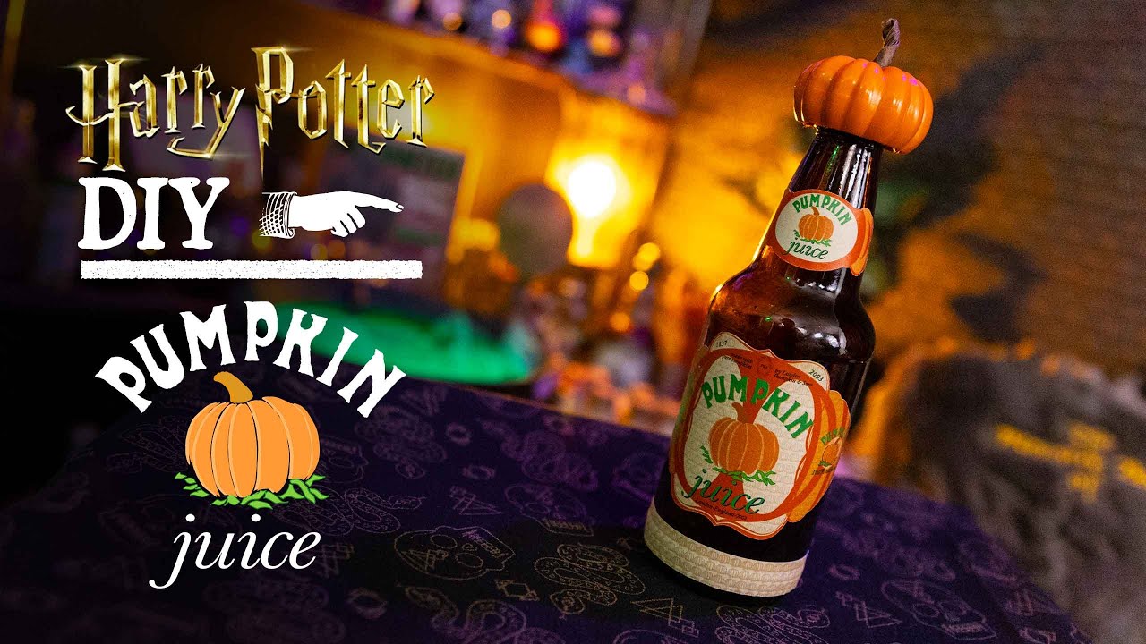 Pumpkin Juice - Harry Potter DIY