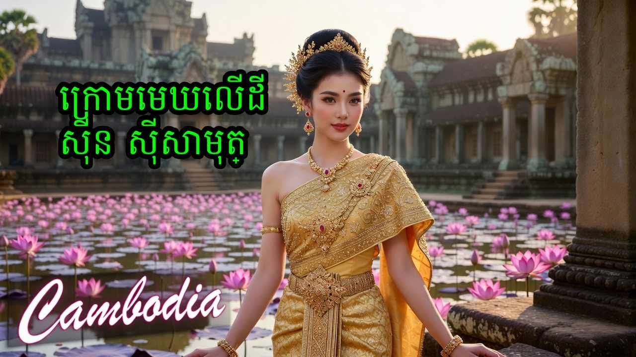 Cambodia DJ ក្រោមមេឃលើដី ស៊ីន ស៊ីសាមុត ភ្លេងសុទ្ធ ភ្លេងថ្មី Krom Mek Ler Dey New Version