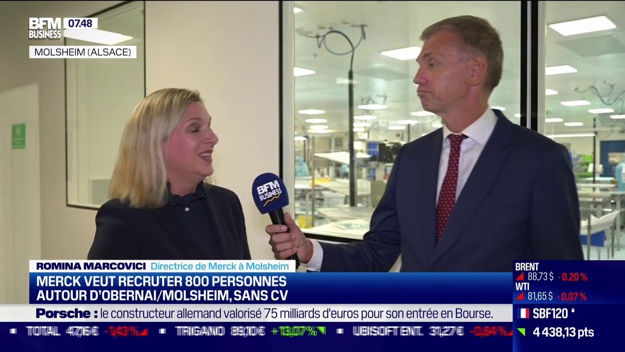 Merck: 130 millions d'euros d'investissements pour les poches 