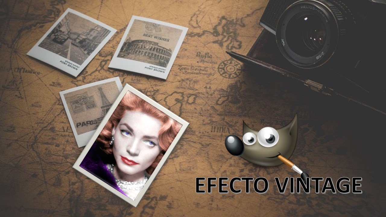 GIMP: EFECTO VINTAGE: COLOREAR IMAGENES CON EFECTO ANTIGUO