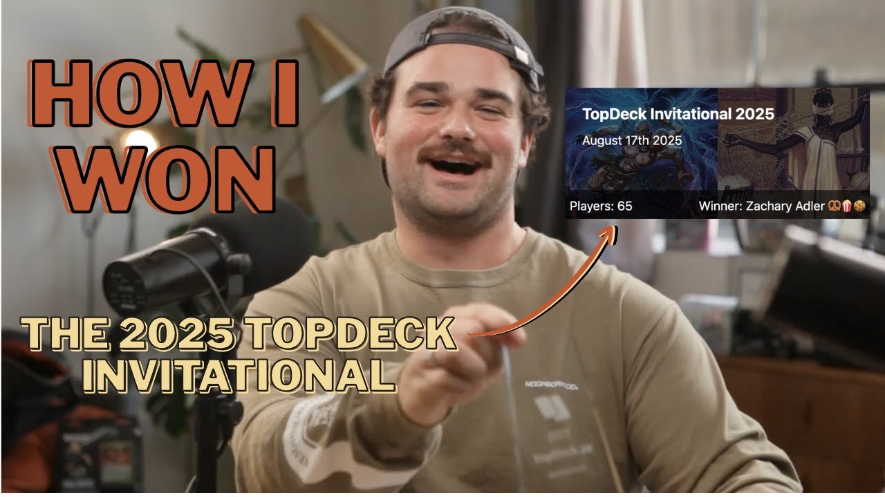 How I Won the 2025 Topdeck Invitational | Bite Sized MTG (cEDH Tournament Report)
