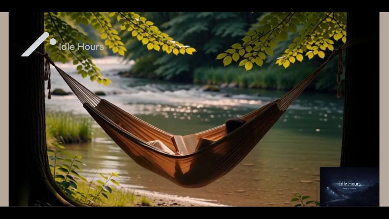 8 Hours Peaceful Nature Ambience 🌿 River Sounds & Birds for Relaxation