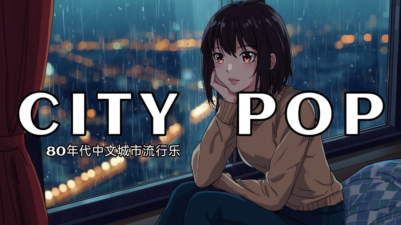 Mandarin City Pop Mix 🎵 80s Chinese Chill Music to Study/Work/Relax 🤍🎧📚 | BGM 1 Hour [Playlist 5]