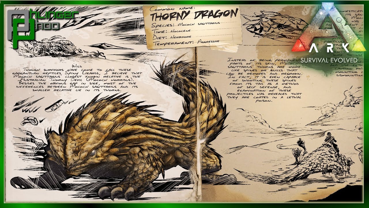 Ark Basics: Thorny Dragon - THE SANDY BEAVER CAN DO IT ALL!