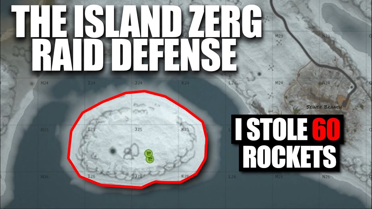 BAITING a ZERG WHOS ROCKETS I STOLE to RAID ME | Rust Solo Survival (5 of 5)
