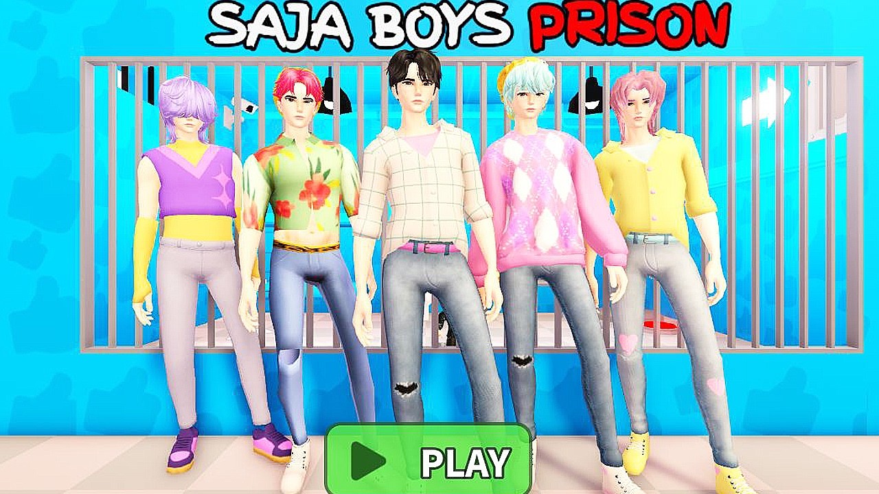 SAJA BOYS PRISON RUN! (OBBY) - Roblox