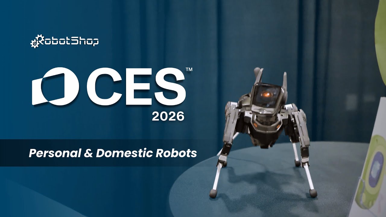 CES 2026 Robotics Highlights with RobotShop | Personal & Domestic Robots