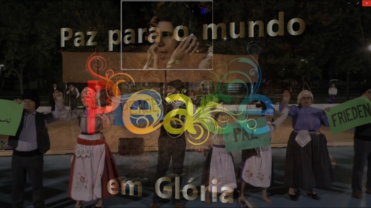 Paz para o mundo em Glória