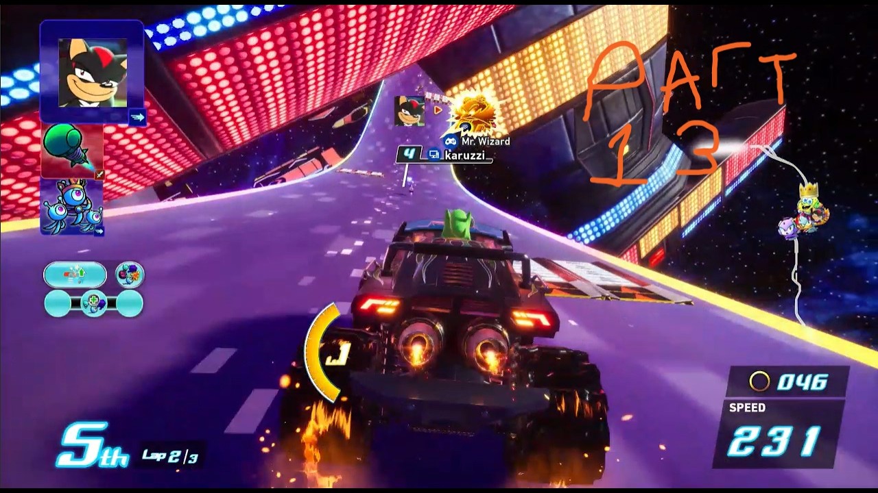 Sonic Racing Crossworlds - Online Gameplay Part 13 with green whisper mod