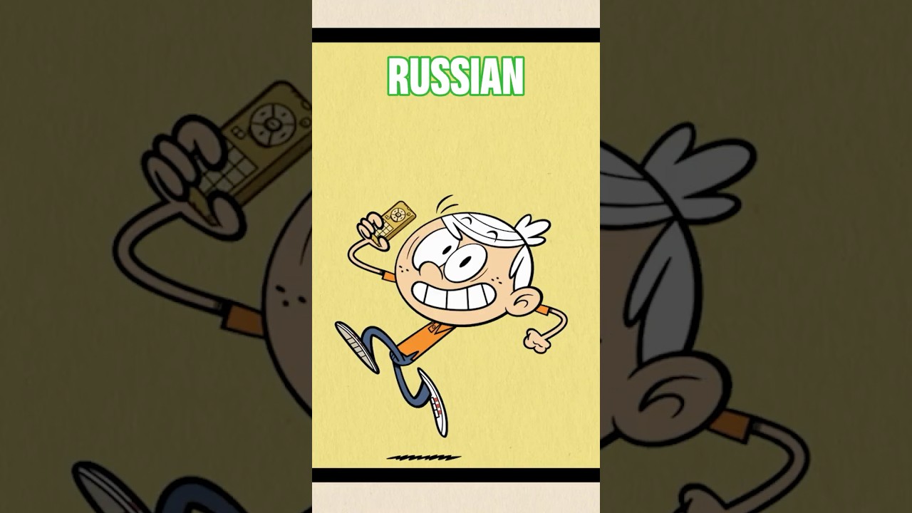 Lincoln Sings the Loud House Theme Song in Over 7 Languages! #shorts