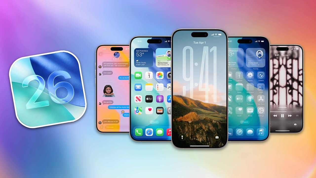 iOS 26, Liquid Glass, Apple Vision Pro... - Nouveau Look, pour une nouvelle vie !
