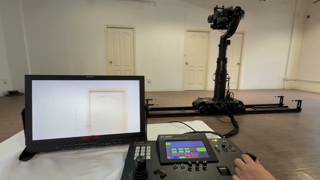 ST-2100 Gyroscope Robotic Camera Dolly Installation Part 5