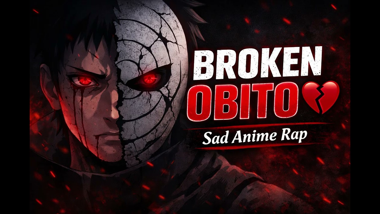 BROKEN OBITO 💔 | Sad Anime Rap Song | Emotional Naruto AMV | Heart Touching Rap 2026