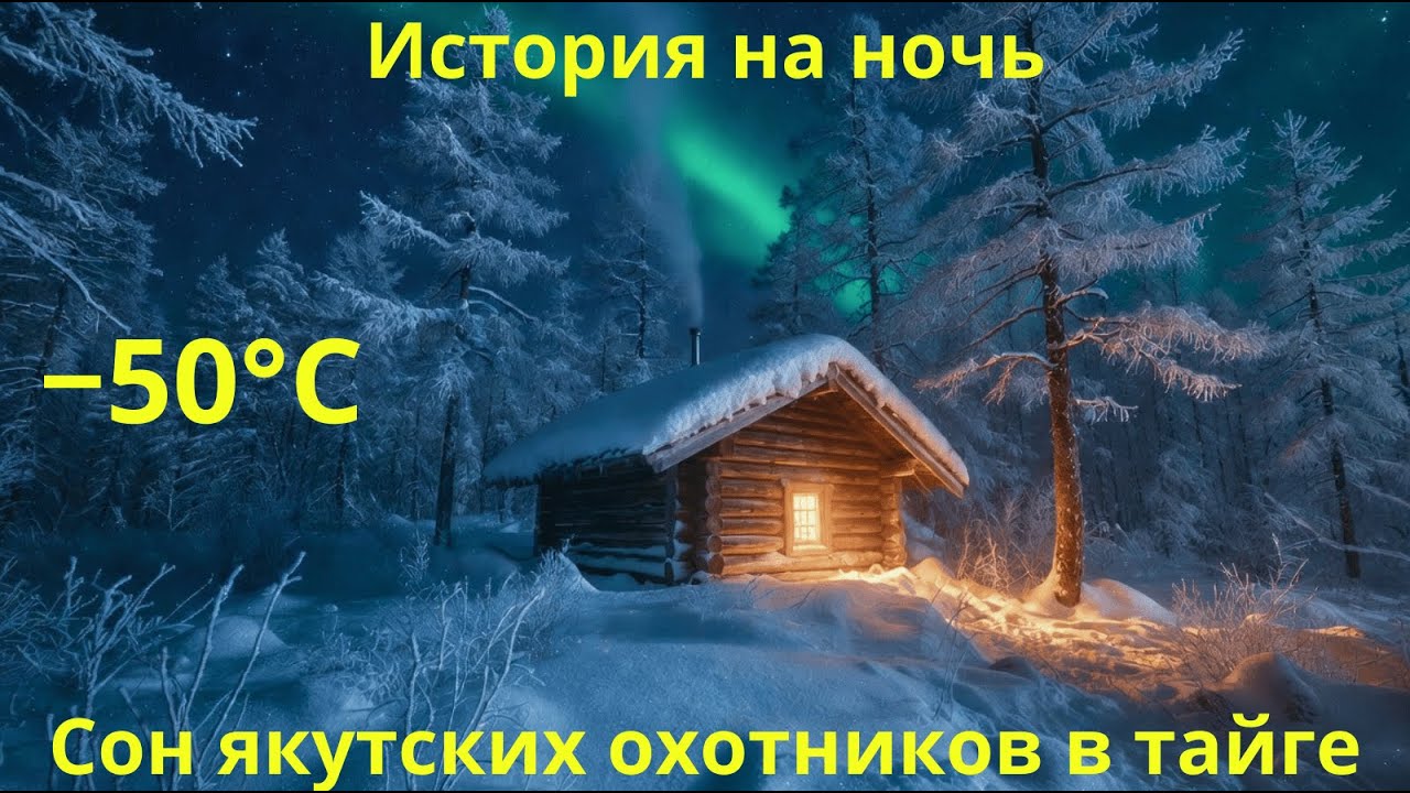 Как выжить в −50°C: Секреты сна якутских охотников в тайге | История на ночь