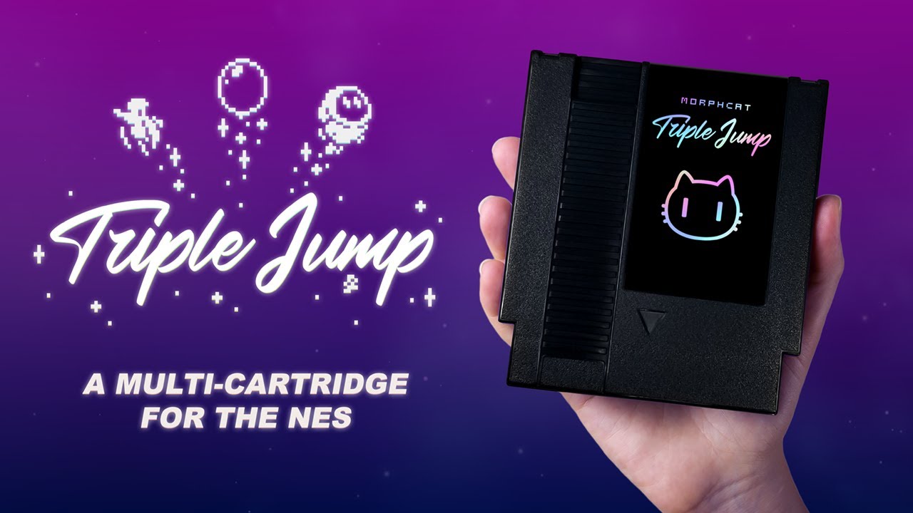 Triple Jump - A new NES multi-cartridge