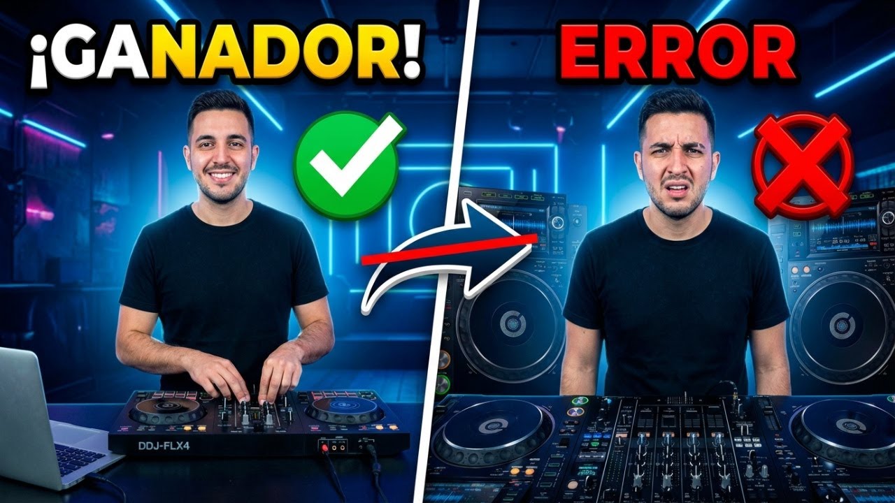 ¿Cuál es más fácil de usar? 🤔 DDJ-400 🎛️, DDJ-FLX4 🎚️ ó CDJs 2000NX2 📀?