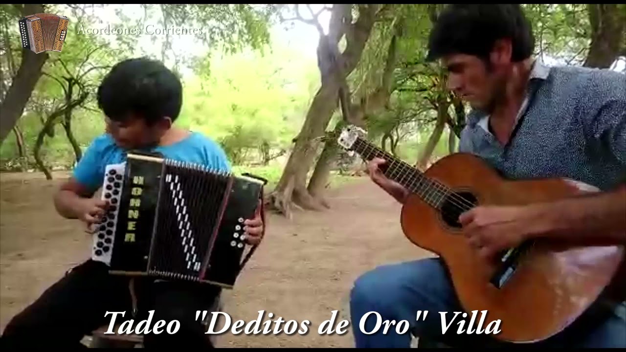 Chamame LA CAU interpretado por TADEO Deditos de Oro VILLA  de Loreto Santiago del Estero. Gracias